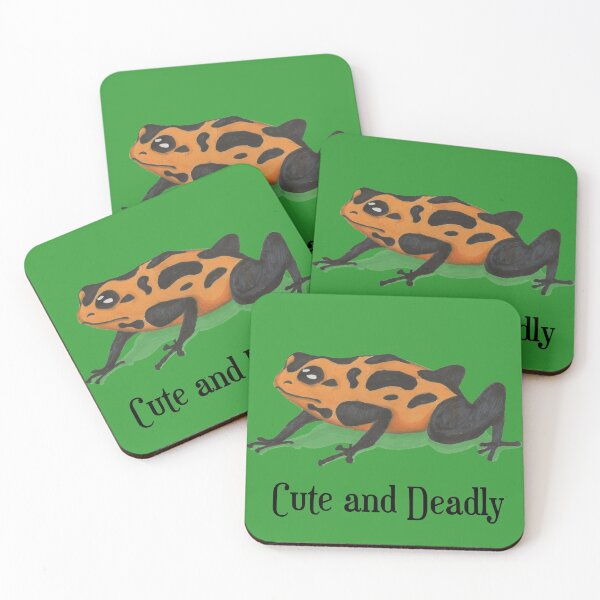 Item preview, Cute and Deadly Dart Frog designed and sold by christywoowoo.