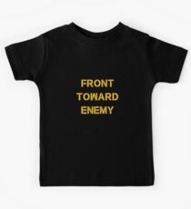 FRONT TOWARD ENEMY Kids Tee