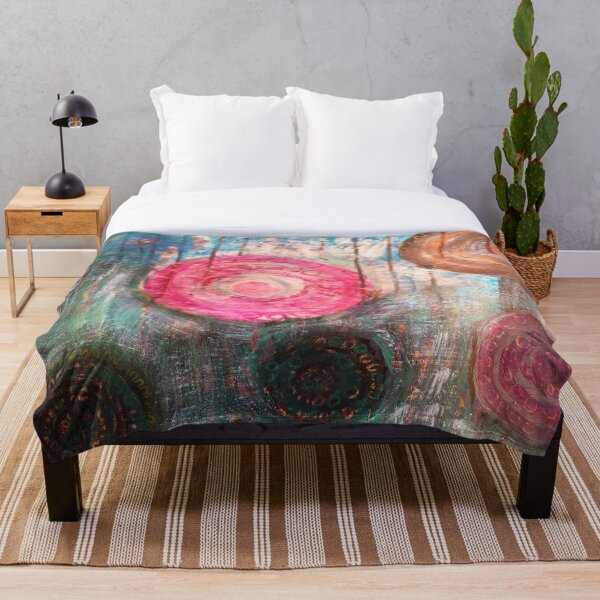 Happy Trails Throw Blanket
