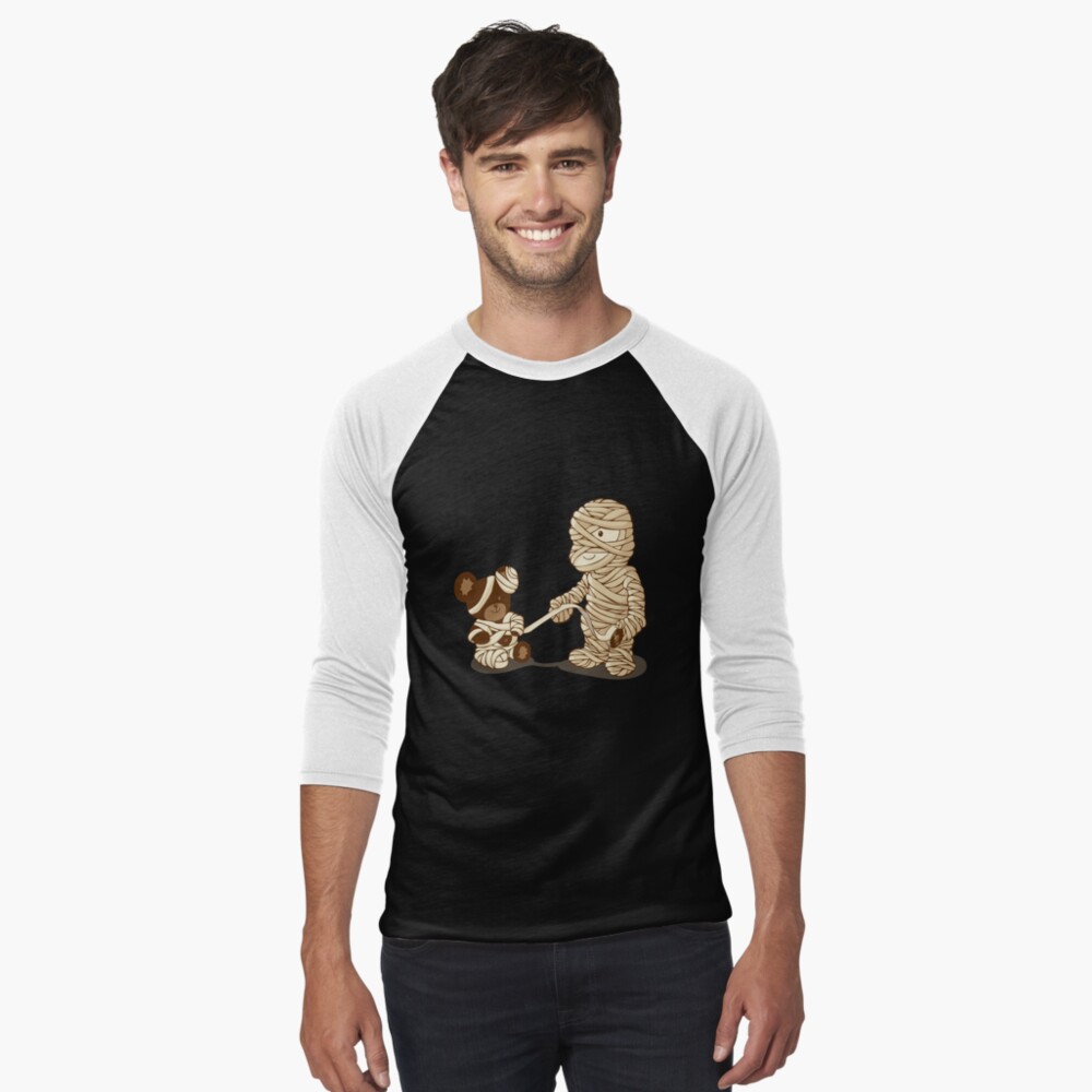 Item preview, Baseball ¾ Sleeve T-Shirt designed and sold by AnishaCreations.