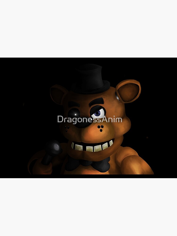 Freddy Fazbear Magnet for Sale by DragonessAnim