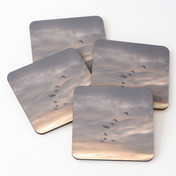 Item preview, Flock of geese designed and sold by lena-maximova.
