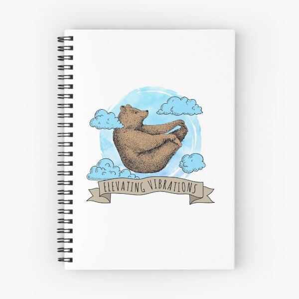 Item preview, Bear Doing Yoga Breathing & Mindfulness Happy Baby Pose designed and sold by Maria Garcia.