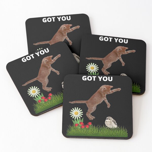 Item preview, Cats are hunters. Bird, flowers.grass designed and sold by jayne0524.