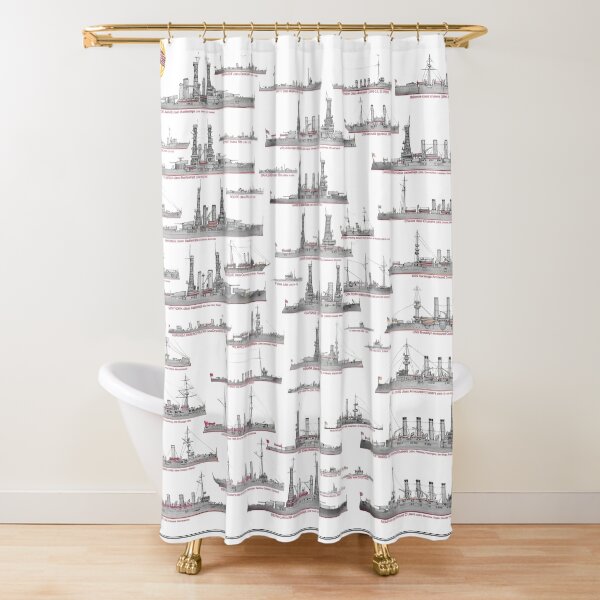 US Navy WW1 Shower Curtain