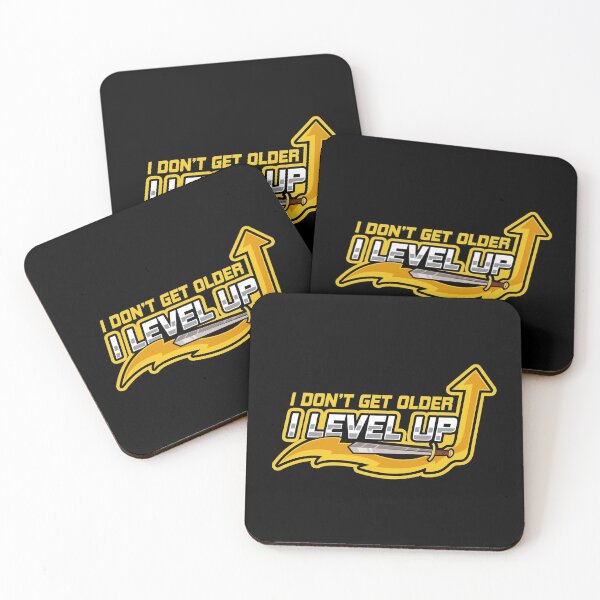 Item preview, I Don't Get Older I Level Up Gaming Birthday Gamer designed and sold by perfectpresents.