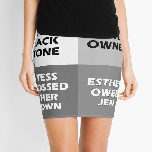 Hormone 4 Panel Mini Skirt