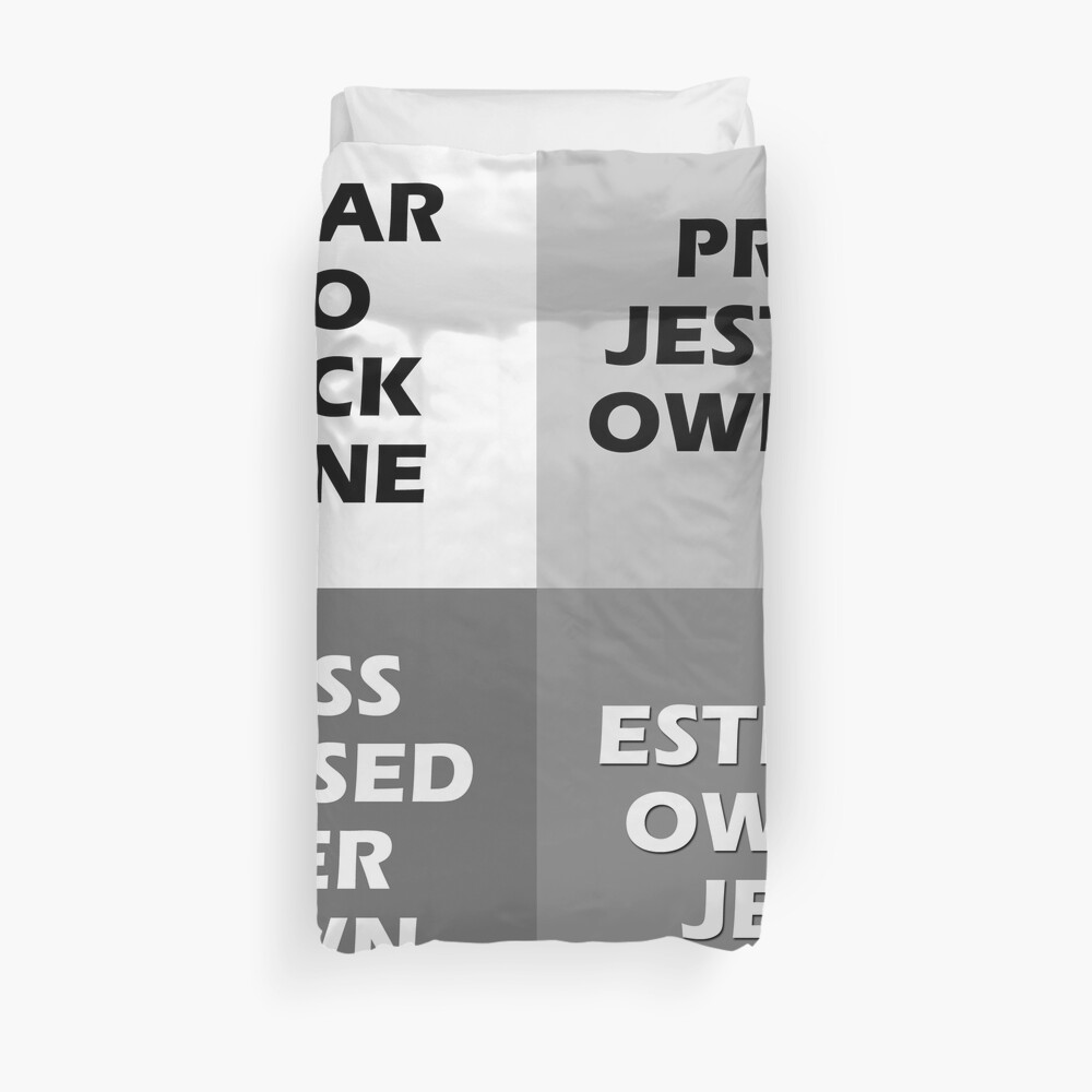 Hormone 4 Panel Duvet Cover