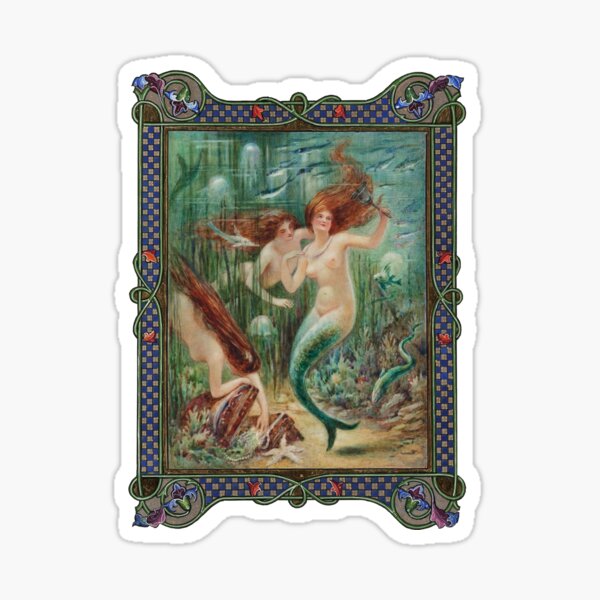 Item preview, TREASURE OF MERMAIDS UNDERWATER designed and sold by BulganLumini.