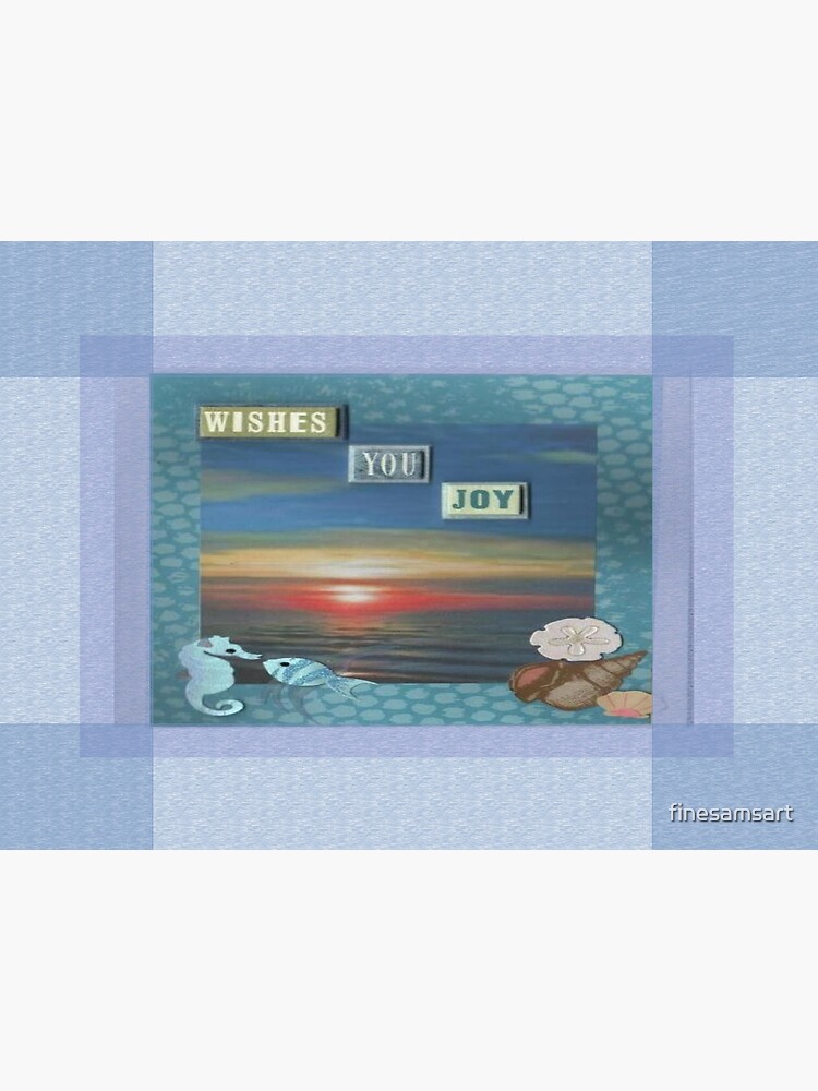 Thumbnail 3 of 3, Poster, Wishes You Joy designed and sold by finesamsart.