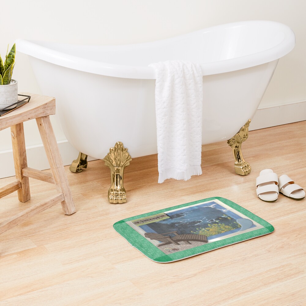 Item preview, Bath Mat designed and sold by finesamsart.