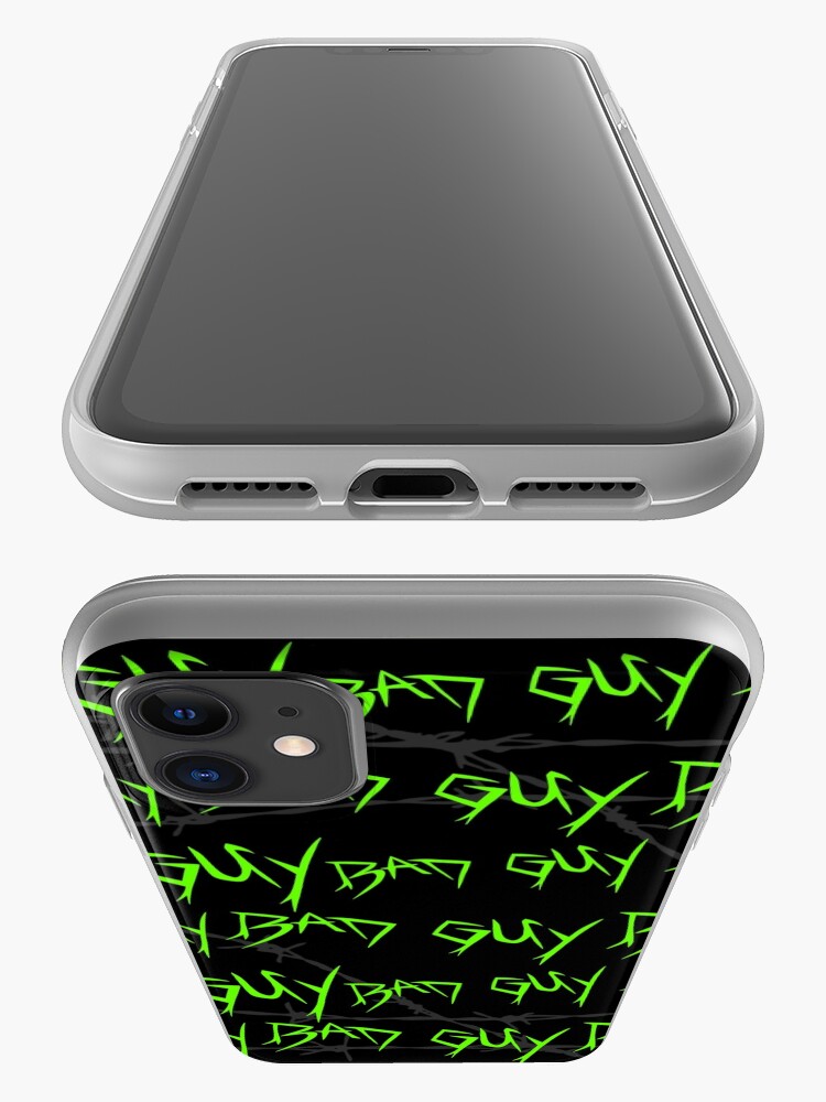 "Bad Guy Neon And Black" iPhone Case & Cover by NeonMemes | Redbubble