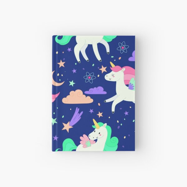 Flying Unicorns Hardcover Journal