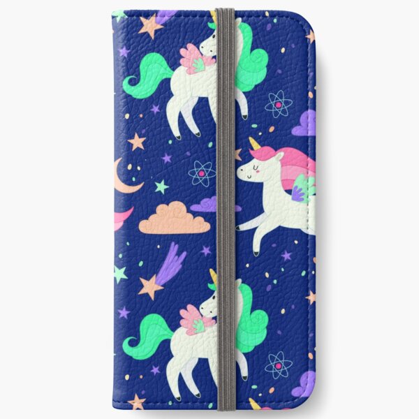 Flying Unicorns iPhone Wallet