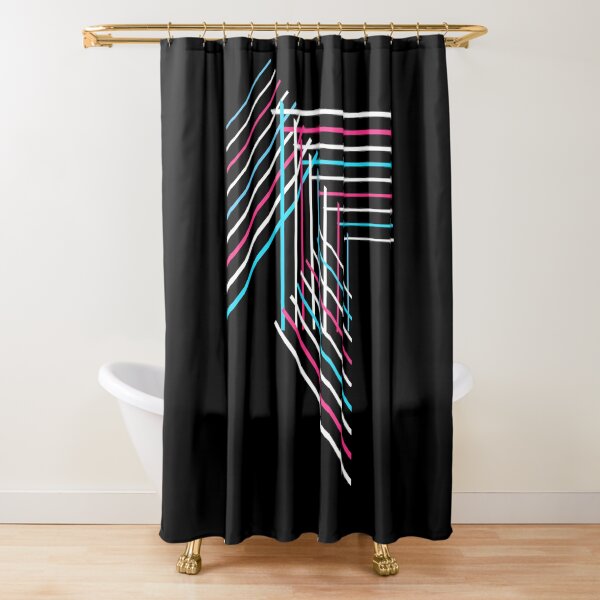 Transcend: Patchwork Shower Curtain