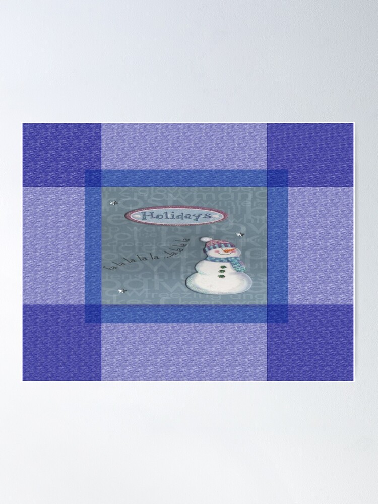 Thumbnail 2 of 3, Poster, Holidays designed and sold by finesamsart.