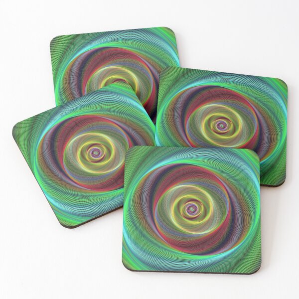 Item preview, Colorful Spiral Vortex Pattern designed and sold by azule1.