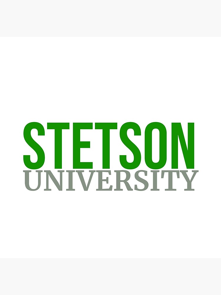"Stetson University" Throw Pillow for Sale by ohdearodile Redbubble