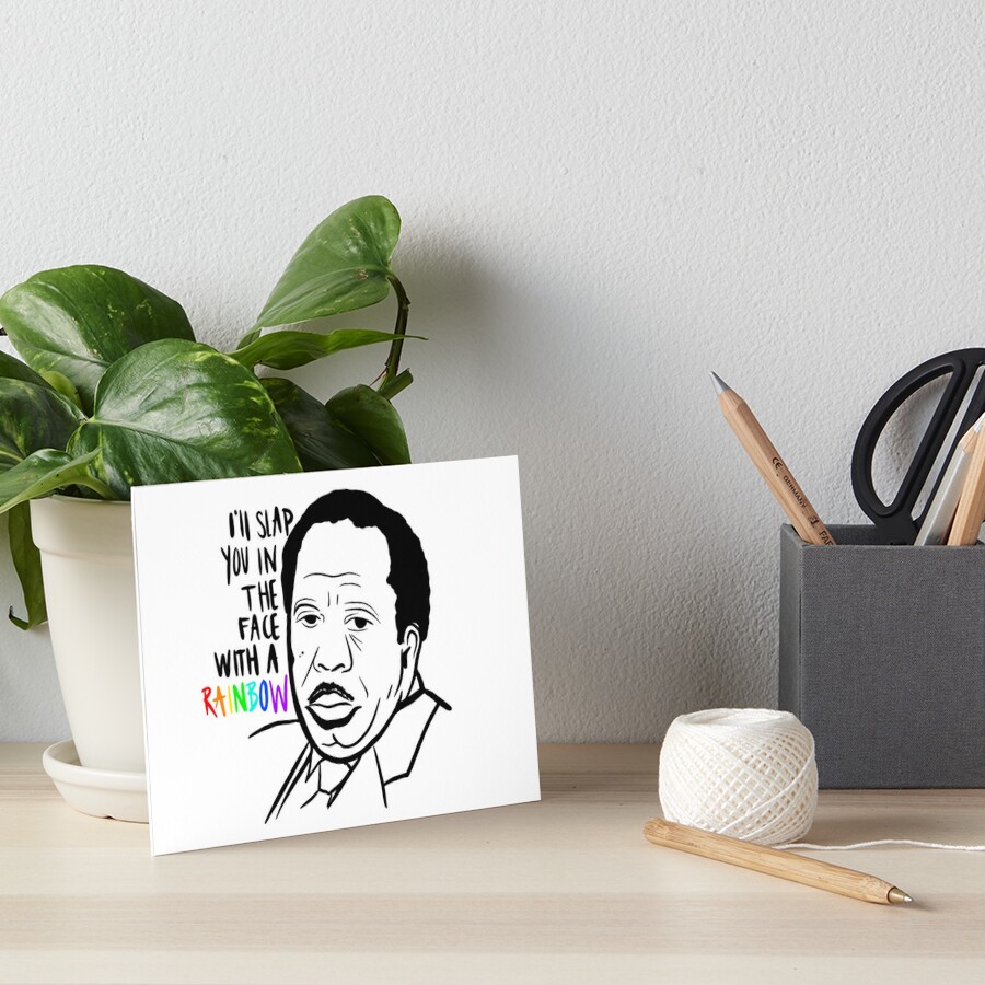 Christmas Stanley Hudson Art Board Print for Sale by splendid