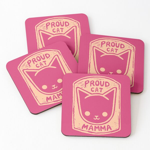 Item preview, Proud Cat Mamma - Red Design designed and sold by Crasharoo.