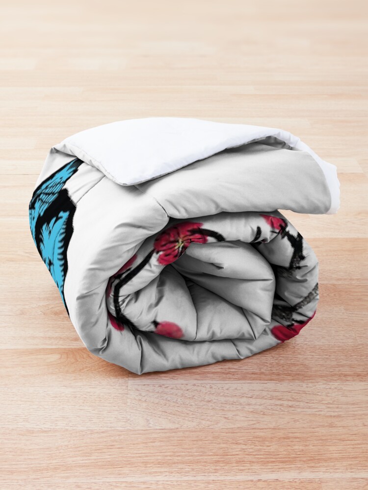 Alternate view of Skullerfly Cherry Blossom Comforter
