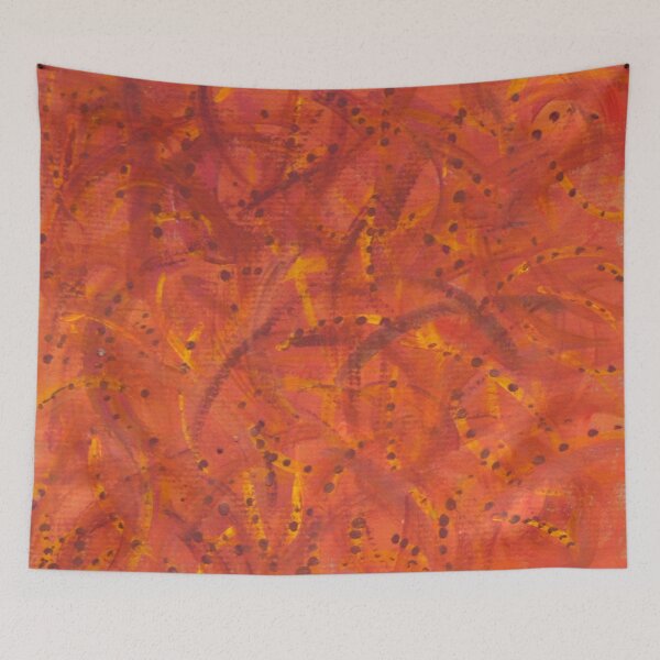 Item preview, Orangeshed (triptych part b) designed and sold by Margo Humphries.