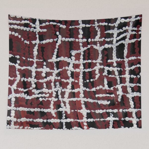 Item preview, Orangeshed (triptych part a) designed and sold by Margo Humphries.