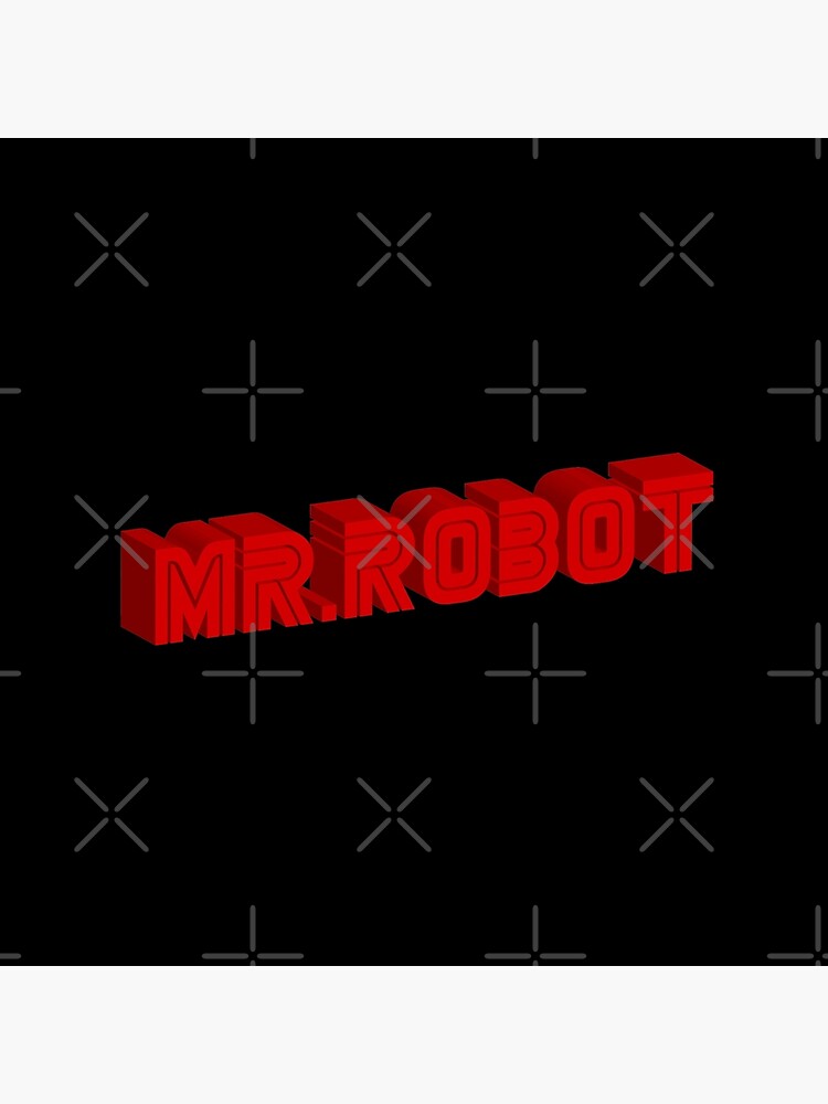 Mr.Robot 3d title  Tote Bag for Sale by Cadmium-red