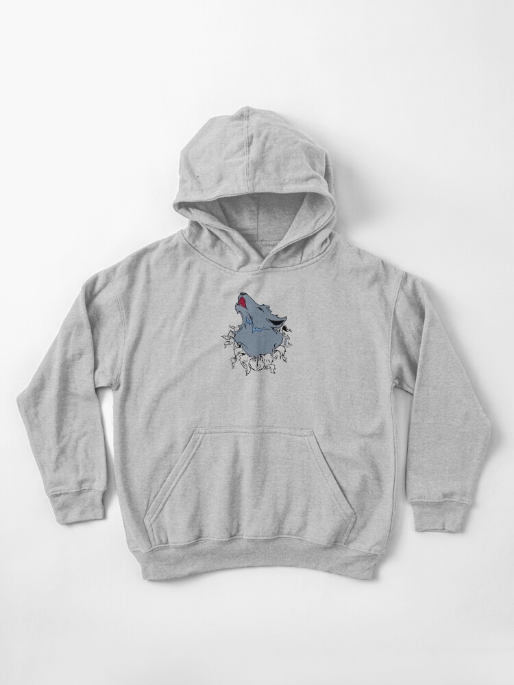 kids wolf hoodie