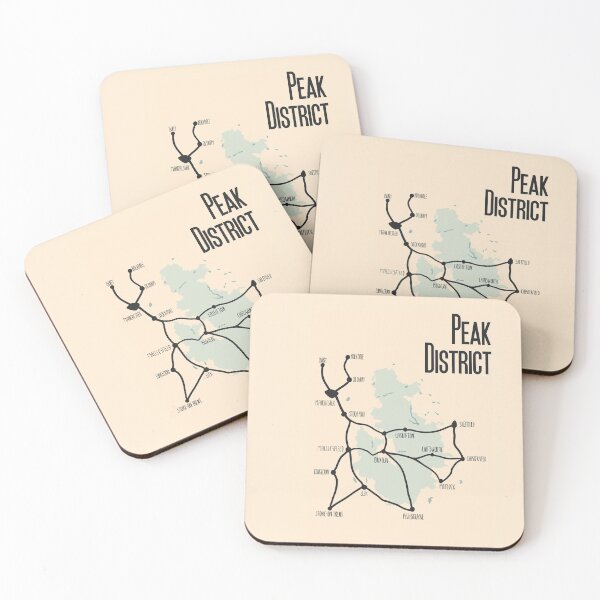 Item preview, PEAK DISTRICT MAP designed and sold by axelle1410.