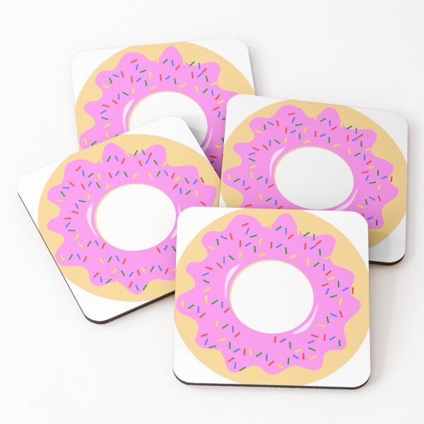Item preview, Pink Sprinkled Donut designed and sold by jpjournals.
