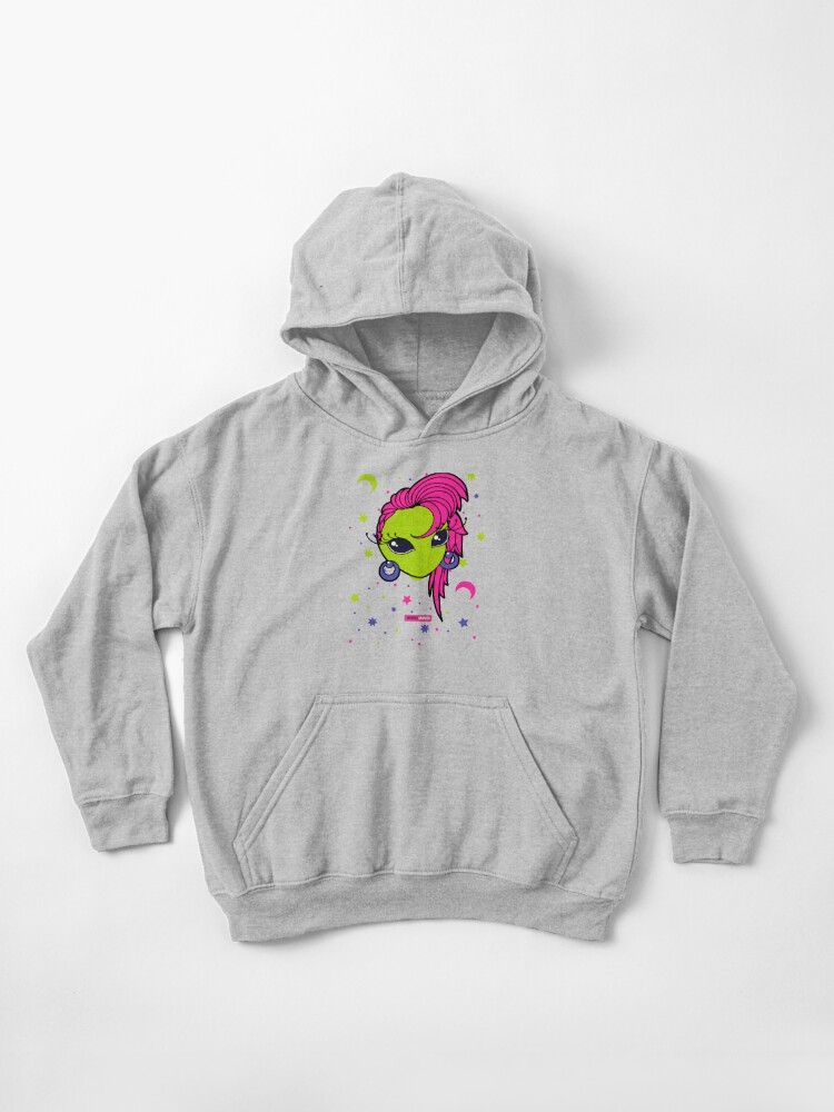 Neon discount hoodie girl