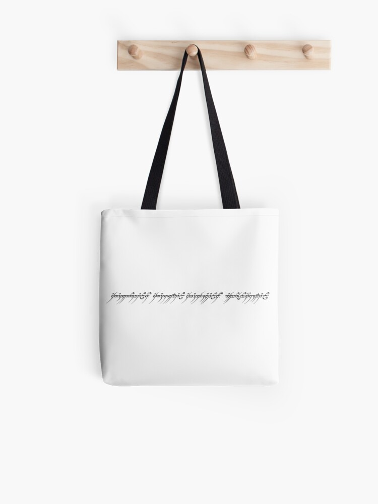 The Lord of the Rings One ring to rule them all Tote Bag