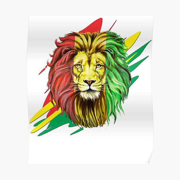 Lion Zion Rasta Reggae Art