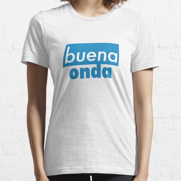 Vista previa del artículo con la obra «Buena Onda», diseñado y vendido por apech.