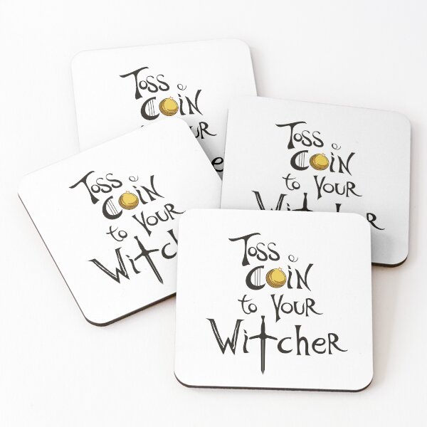 Item preview, Toss a Coin to your Witcher designed and sold by happyfox.
