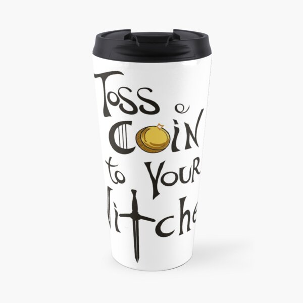 Toss a Coin to your Witcher Travel Mug