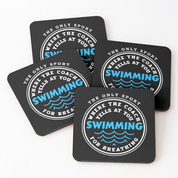 Item preview, Swim Coach Swimmer Swimming Team Competition Breathing Gift design designed and sold by CreatedByHeidi.