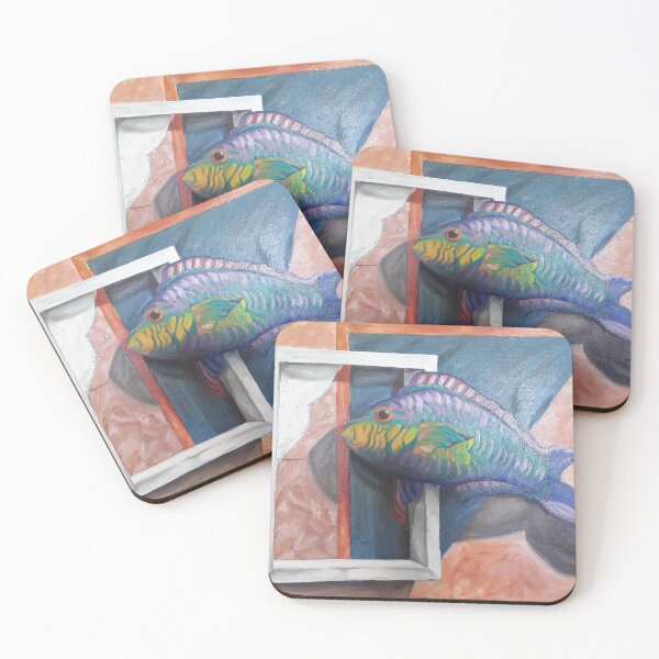Item preview, Framed fish designed and sold by neufeldj.