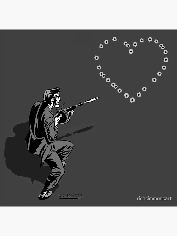 44 Calibre Love Letter by richsimmonsart