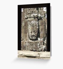 Framed Buddha Greeting Card