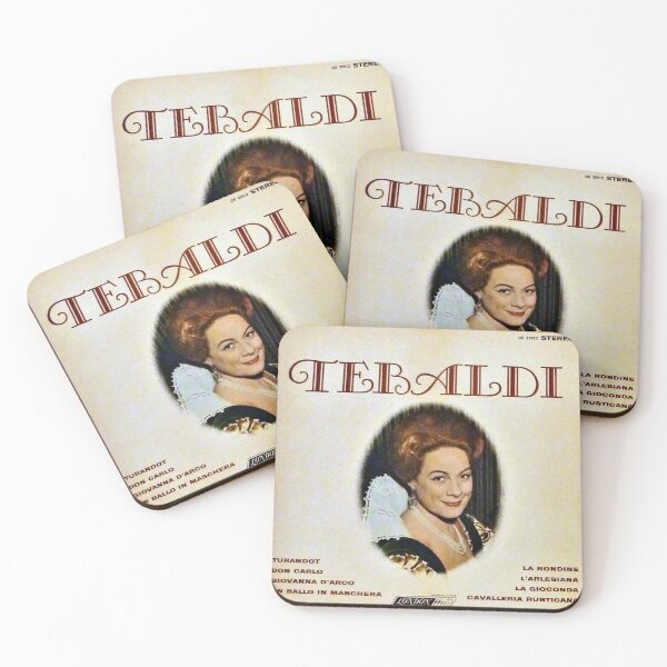 Item preview, Renata Tebaldi, Tebaldi, opera, soprano, London, Italy, Diva, Classical designed and sold by Vintaged.