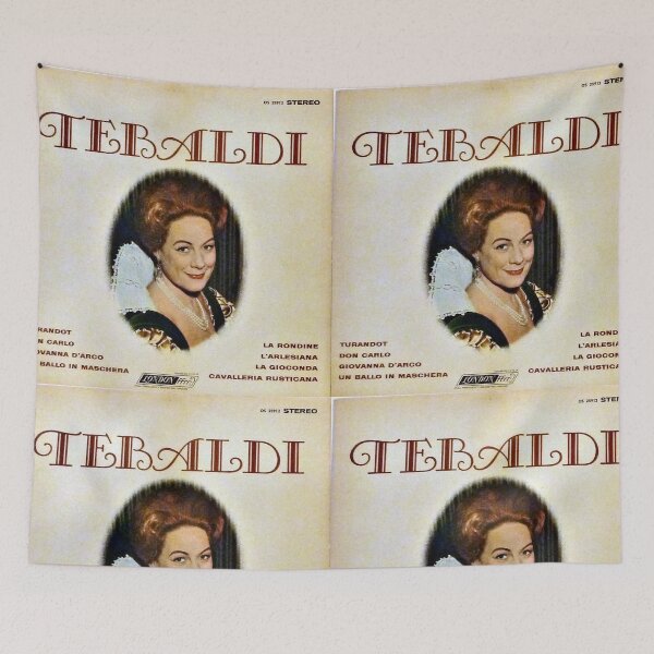Item preview, Renata Tebaldi, Tebaldi, opera, soprano, London, Italy, Diva, Classical designed and sold by Vintaged.