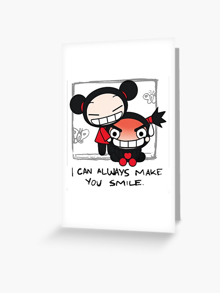 I Can Always Make You Smile meme - Pucca Funny Love  iPhone Case