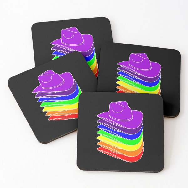 Item preview, LGBTQ Cowboy Hats, Cowboy Rainbow designed and sold by SubtleSplit.