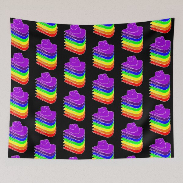 Item preview, LGBTQ Cowboy Hats, Cowboy Rainbow designed and sold by SubtleSplit.