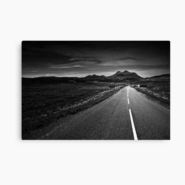 the road to Torridon Canvas Print