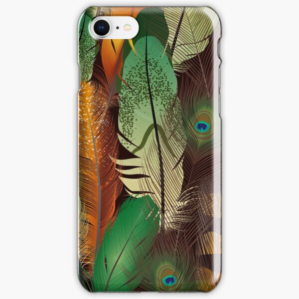 Peacock feathers iPhone Snap Case