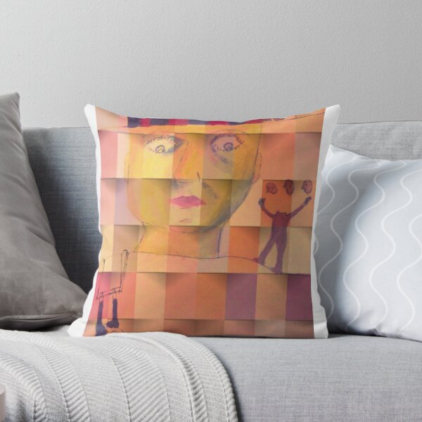 The Circus Throw Pillow