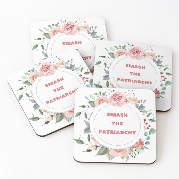 Item preview, Smash The Patriarchy - A Floral Print designed and sold by Annalee Beer.